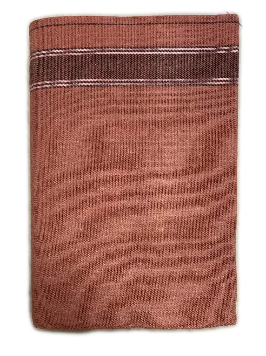 Prakasam Cotton Mens Colour Thalapathi Border Single Dhoti/Size1.28X2.00 Mtrs/Combo Pack Of 2 Dhoties