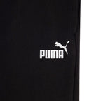 PUMA boys Core Logo Jogger Sweatpants, Puma Black, X-Large US