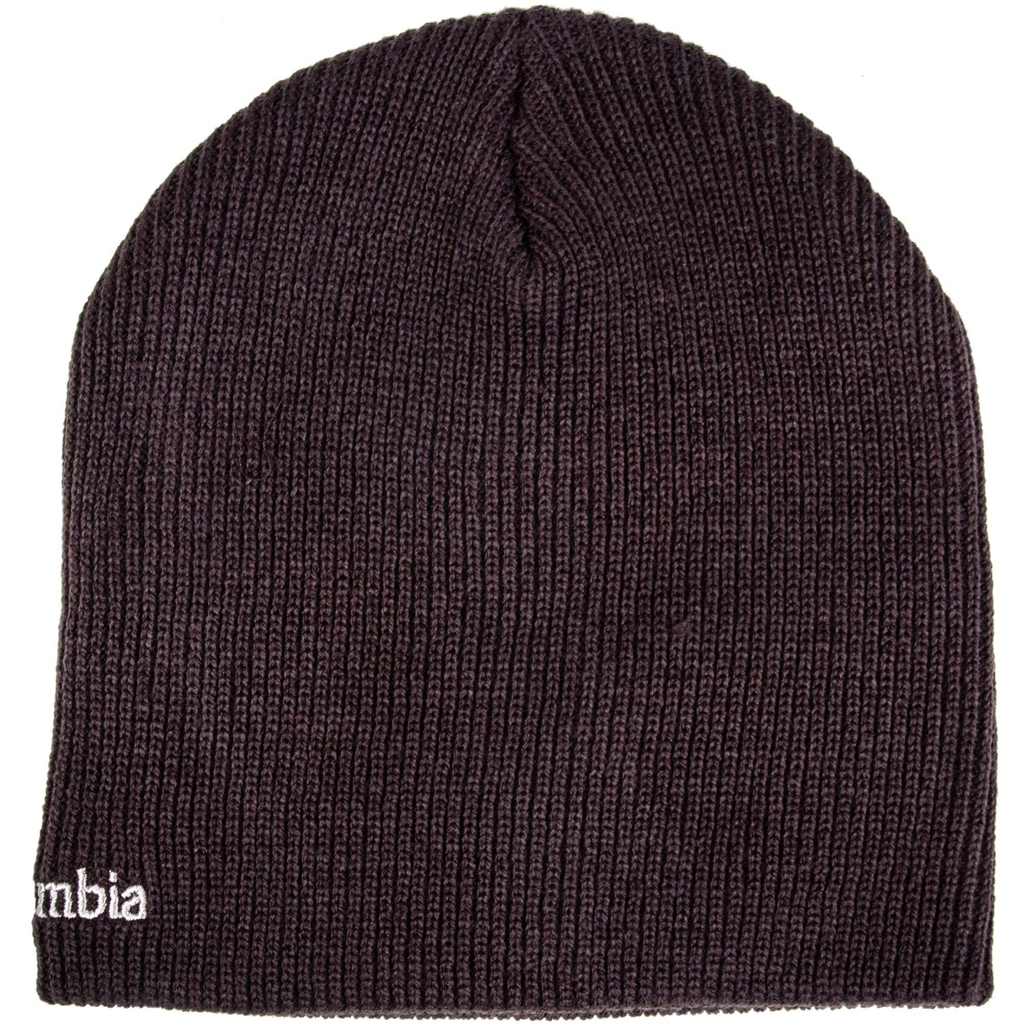 columbia Mens Whirlibird Watch cap Beanie, BlackWhite, One Size