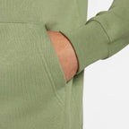 Nike NSW Club Pullover Hoodie Men's BV2654-871 (as1, alpha, xx_l, regular, regular, Oil Green/Oil Green/White), XX-Large