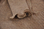 EGI Luxury Wool Silk V-Neck Long Sleeve Top. Proudly Made in Italy (1493)