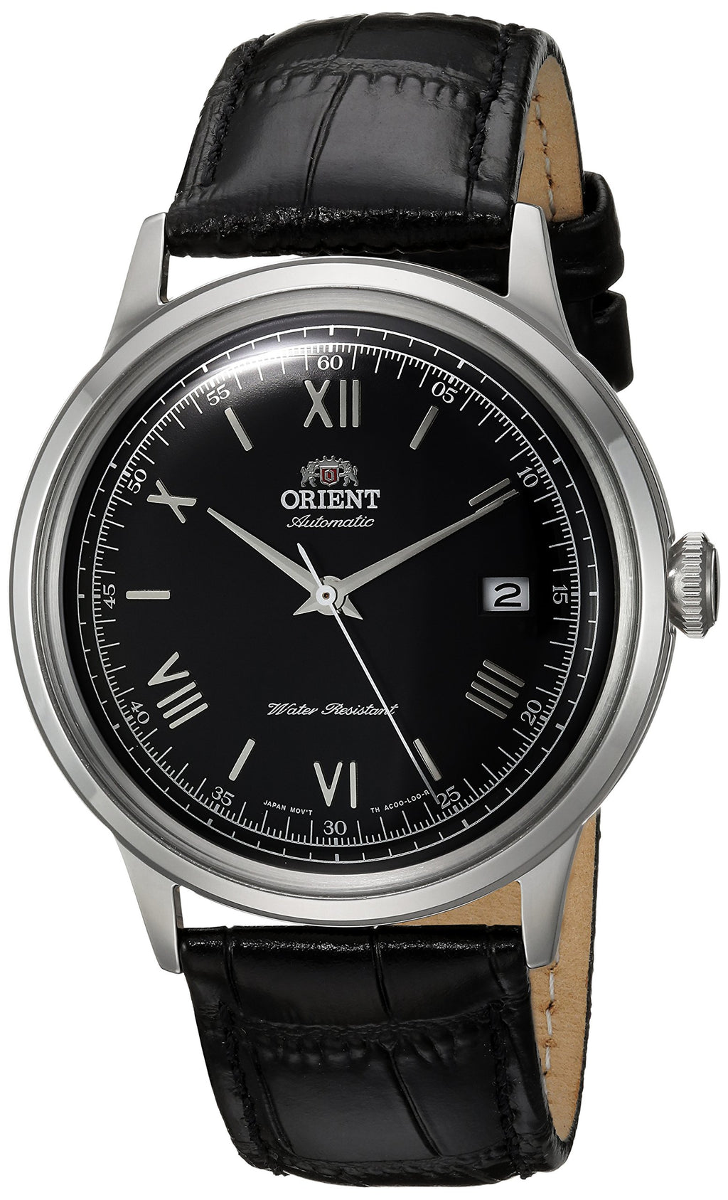 Orient Watches for Men '2nd Gen. Bambino Ver. 2' Contemporary Classic Dress Watch for Men, Japanese Automatic Stainless Steel Me