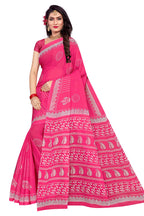 TAMAIRA FASHION Womens Moonga Doria Pure Cotton Saree Without Blouse Piece(1756_Pink)