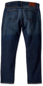 Tommy Hilfiger mens Slim Fit Stretch Jeans, Medium Rinse, 42W x 32L US
