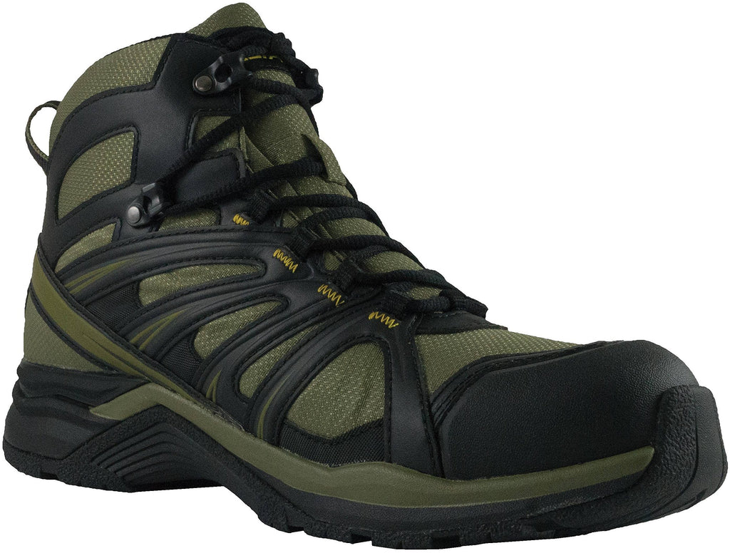 Altama Aboottabad Trail Runner Tactical Mid Top Combat Boot - Hunter Green, Size 7