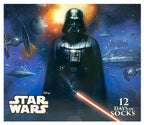 Hyp Star Wars Characters Men's 12 Days of Socks in Advent Gift Box