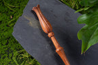 Handicraftviet Hand Carved Wooden Flower Wand, Handmade Magic Wand for Collectible and Cosplay Girl Wand 15 ' ' for Children and
