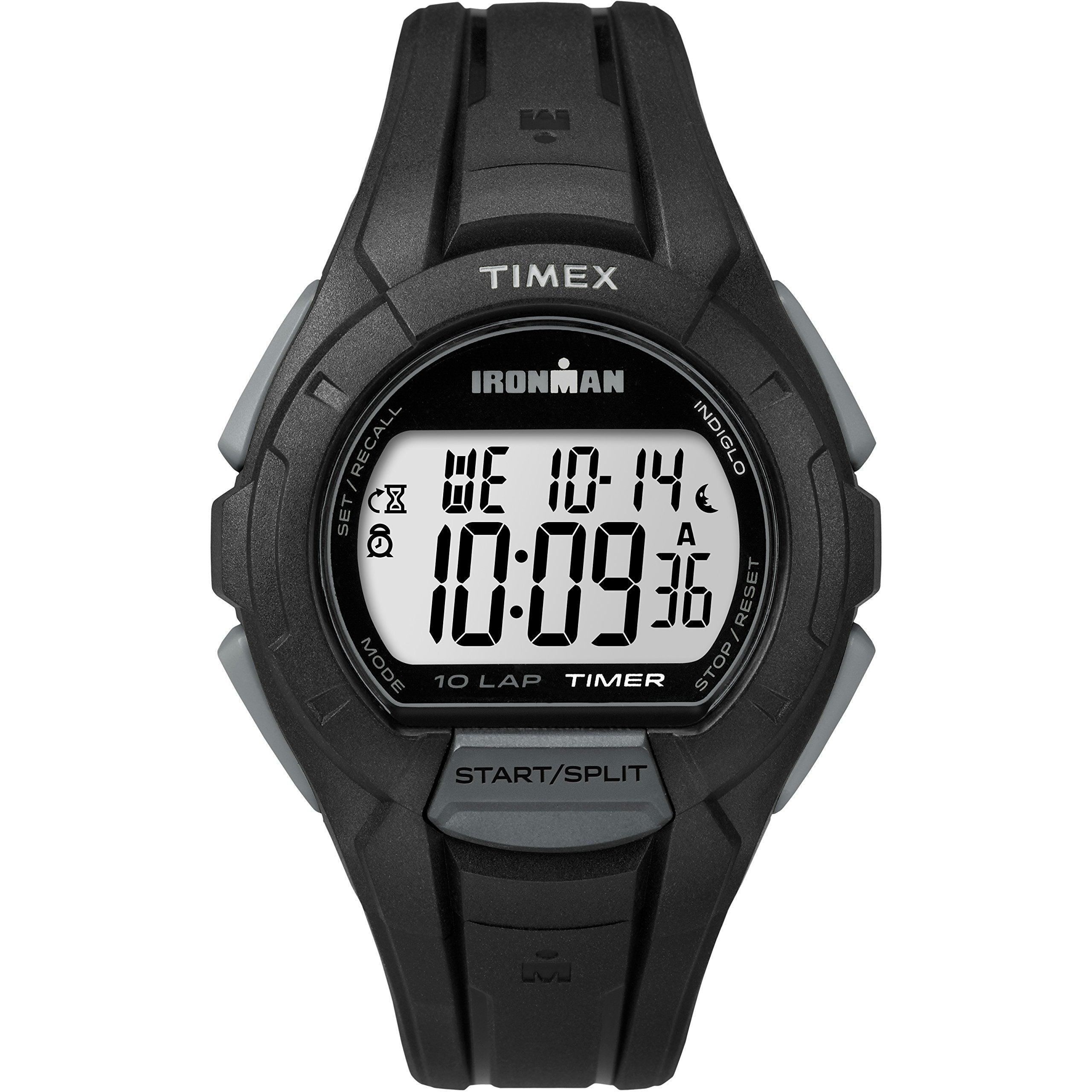 Timex Ironman Essential 10 Men's Black Resin Strap Watch (Model TW5K94000)