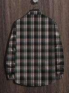 Noble Monk MenS Regular Long Sleeve Cotton Check Shirt | Casual Shirt With Spread Collar