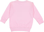 RABBIT SKINS Toddler Fleece Long Sleeve Pullover Sweatshirt, Pink, 2T