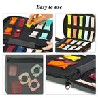 20 Watch Bands Storage Carrying Case Compatible with Watches,Expandable Watch Band Holder Stores 20 Watch Bands Fit for Most Siz
