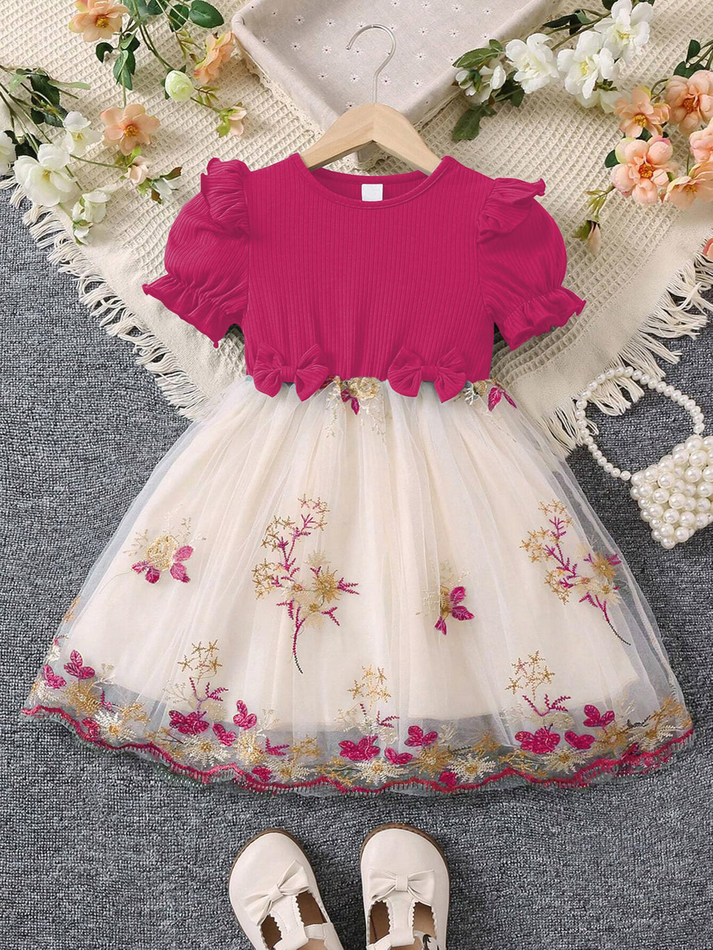 TAGAS Girls Princess Dress | Girl Dress |Dresses birthdaydress for Babygirls |