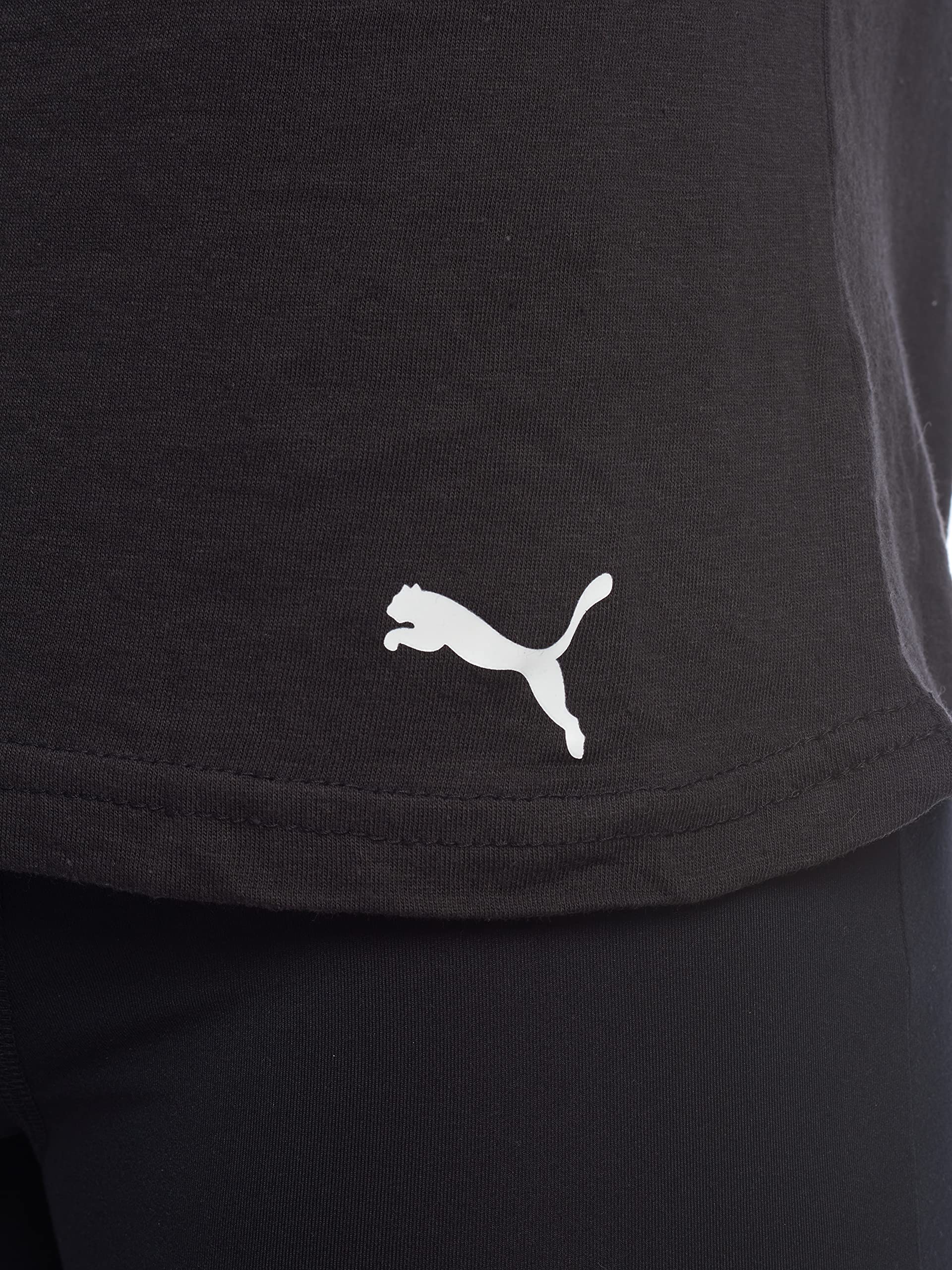 Puma Men's 3 Pack Crew Neck T-Shirts, White/Gray/Black, S