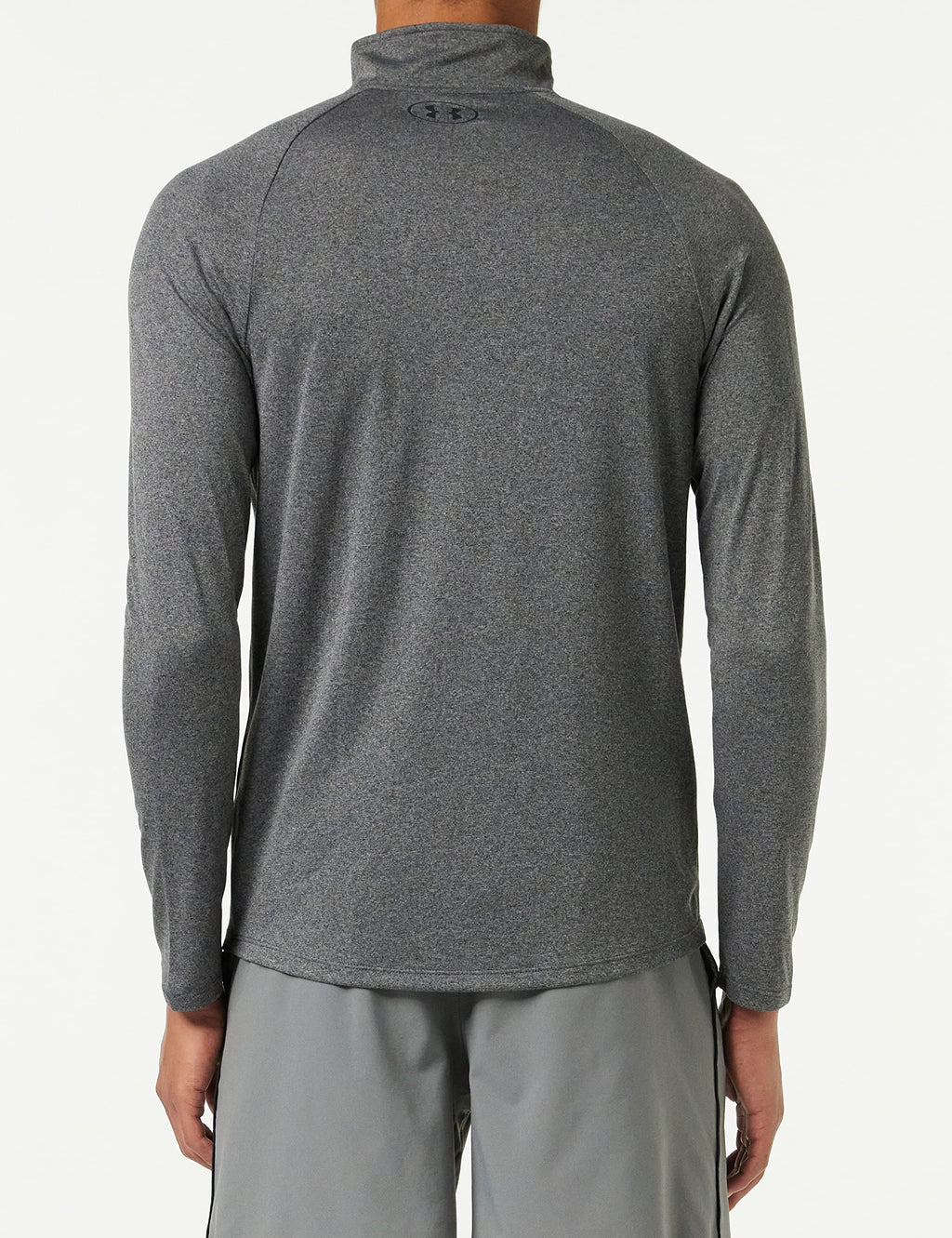 Under Armour Men's UA Tech  Zip Long Sleeve LG Gray