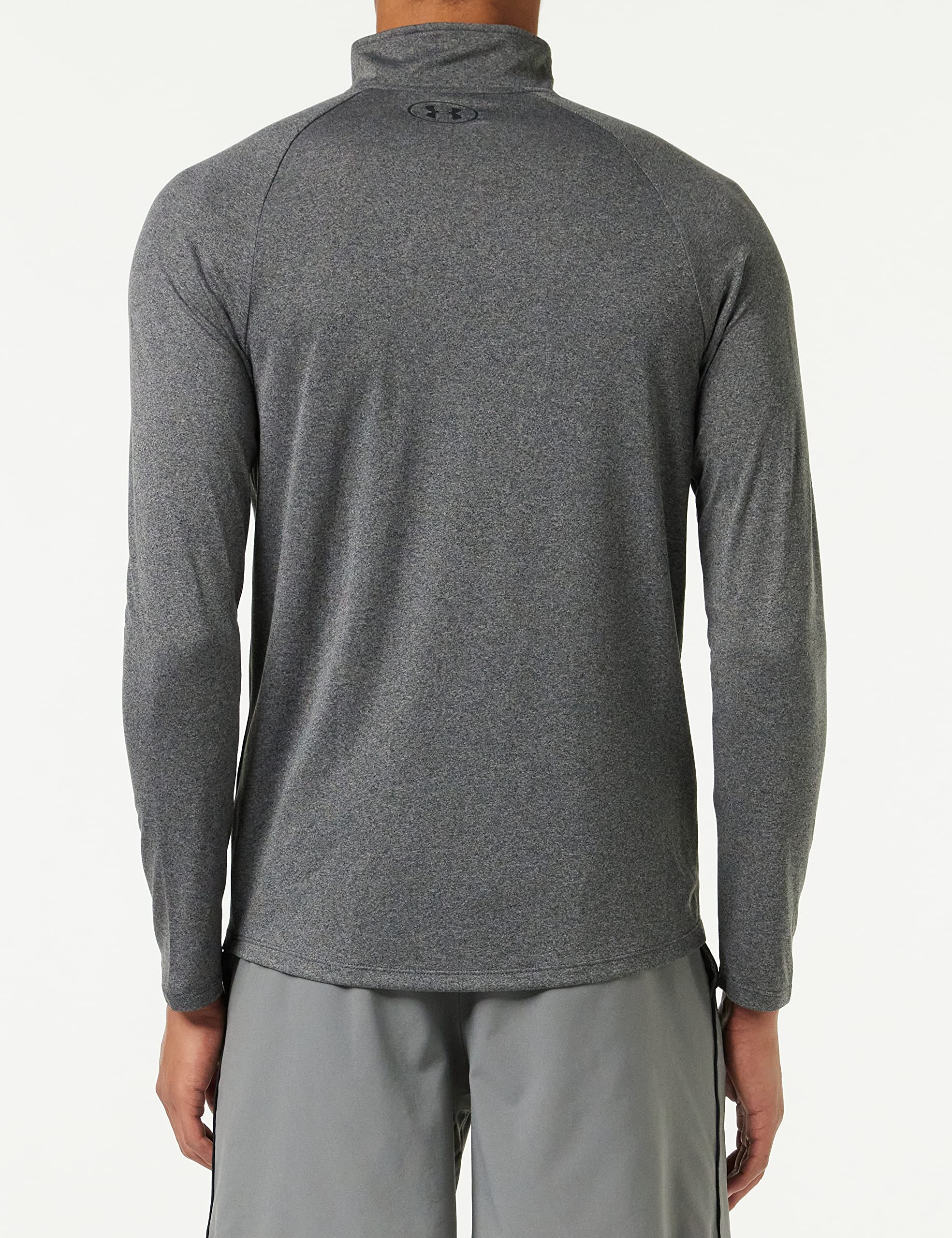 Under Armour Men's UA Tech  Zip Long Sleeve LG Gray