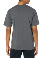 Pro Club Men's Heavyweight Cotton Short Sleeve Crew Neck T-Shirt, Charcoal, 2X-Large