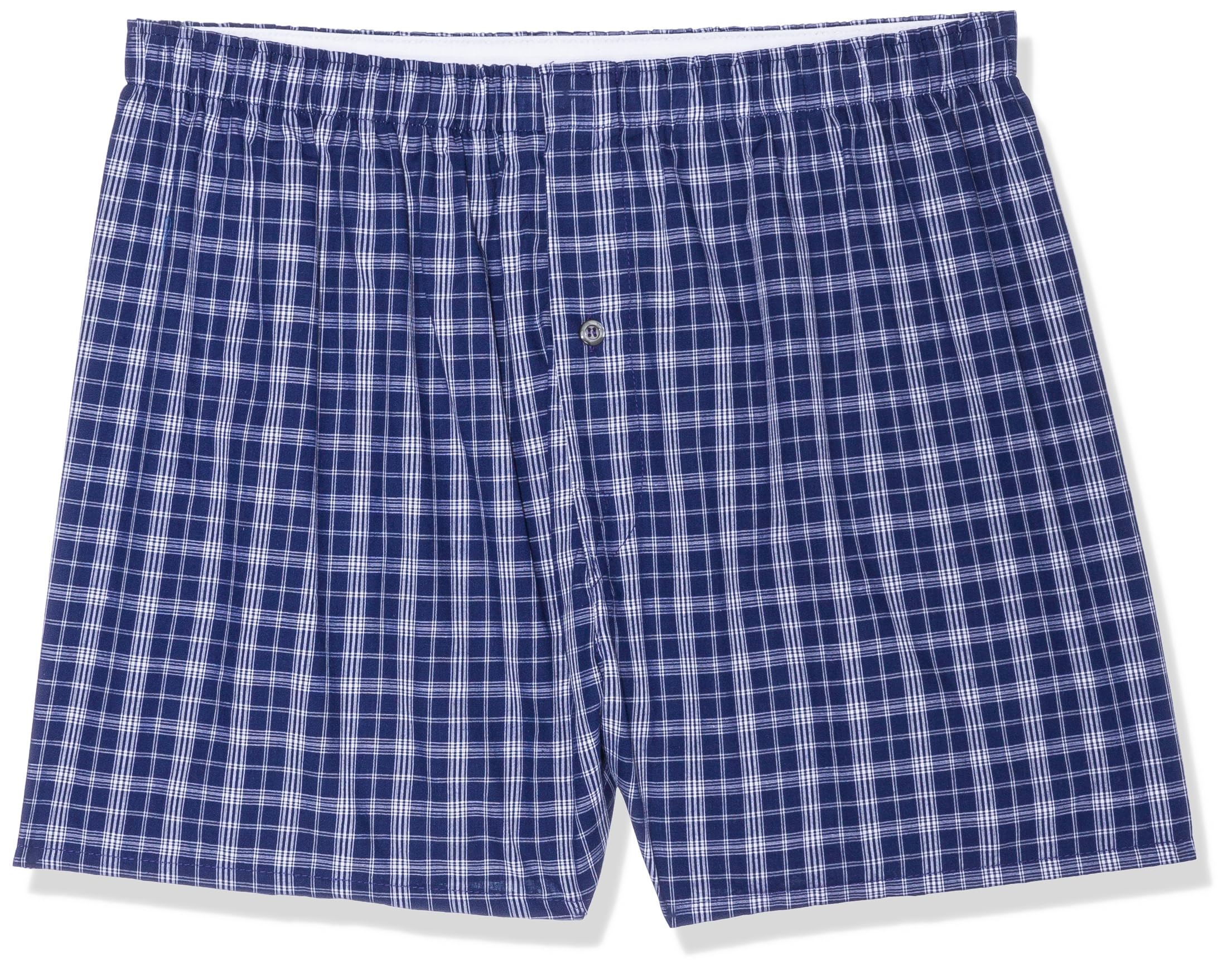 Fruit of the Loom mens Premium Tag-free Cotton Boxer Shorts, Boxer - 4 Pack Woven Assorted, Large US