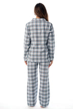 Just Love Long Sleeve Flannel Pajama Sets for Women 6760-10359-GRY-L Grey