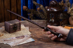 Handicraftviet Hand Carved Magic Wand Real Wood/Wooden Wand 15 Inch for Witchcraft/Collectible Cosplay Magic Wand/Magical Gift f