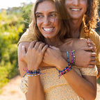 FROG SAC 12 Woven Bracelets for Women and Men, Boho Ethnic Friendship Bracelet Pack for Adults, Adjustable VSCO Stackable Beach