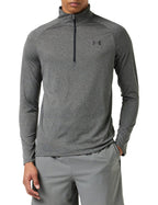 Under Armour Men's UA Tech  Zip Long Sleeve LG Gray