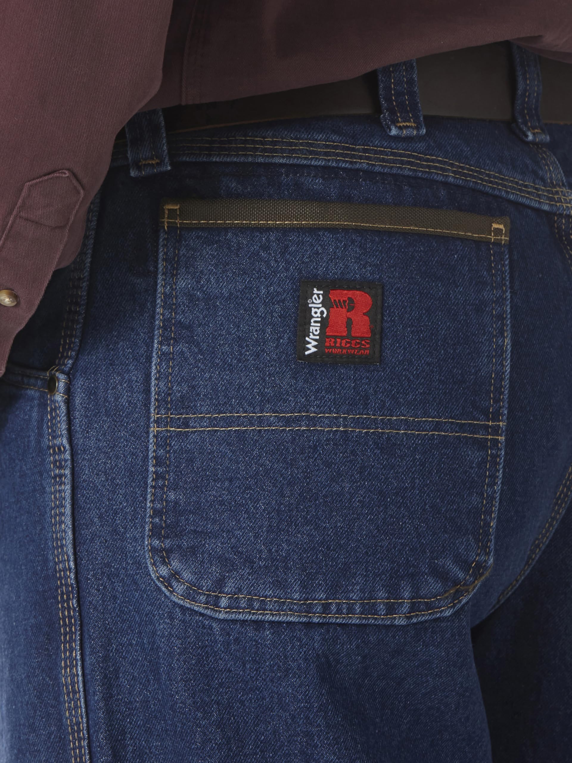 Wrangler Riggs Workwear Men's Work Horse Jean,Antique Indigo,31X32