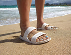 J-Slips Hawaiian Jesus Sandals in tons of Cool Colors Unisex Kids and Women - White W8