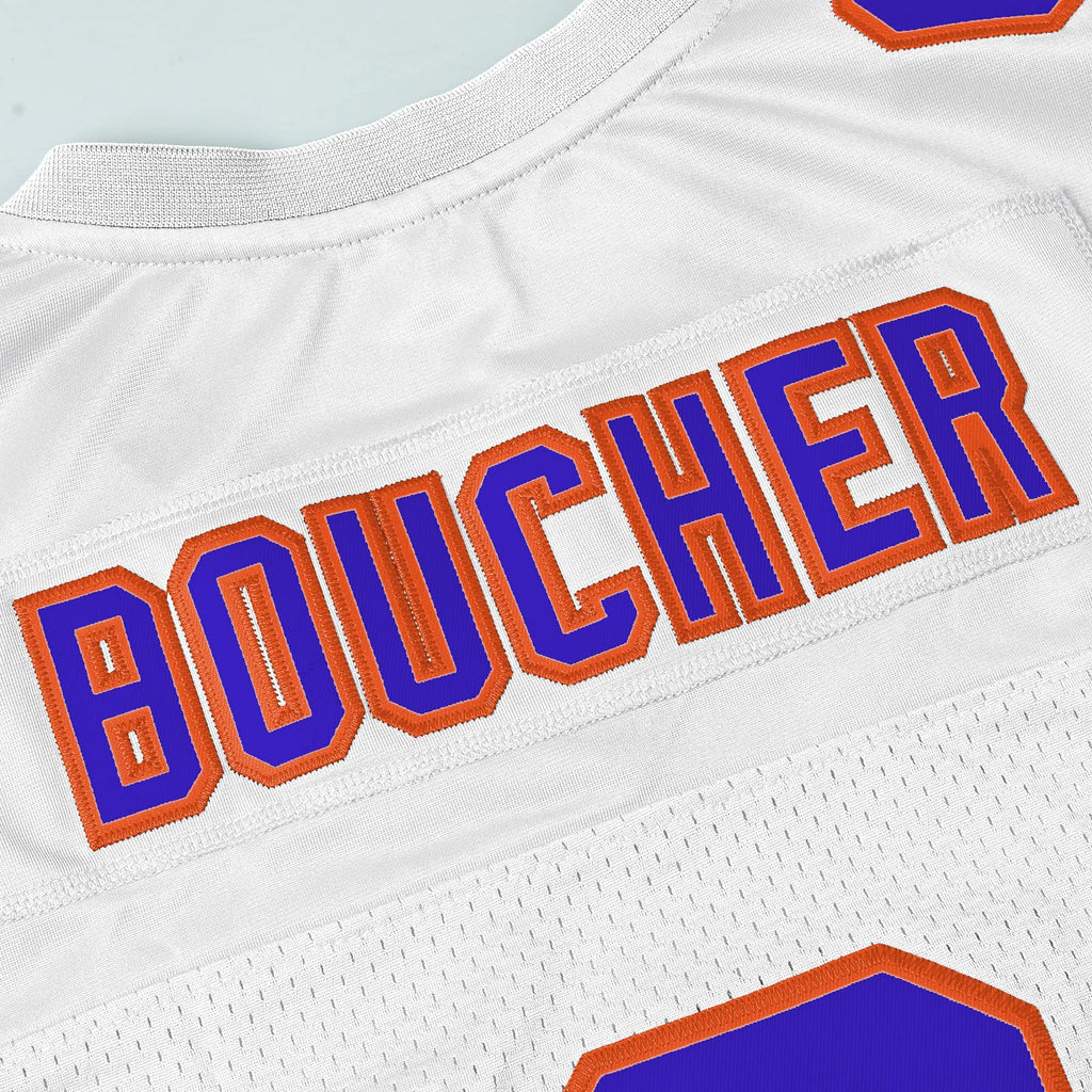 90s Football Jersey for Party,Bobby Boucher #9 The Waterboy Sandler 50th Anniversary Movie Football Jersey (White, X-Large)