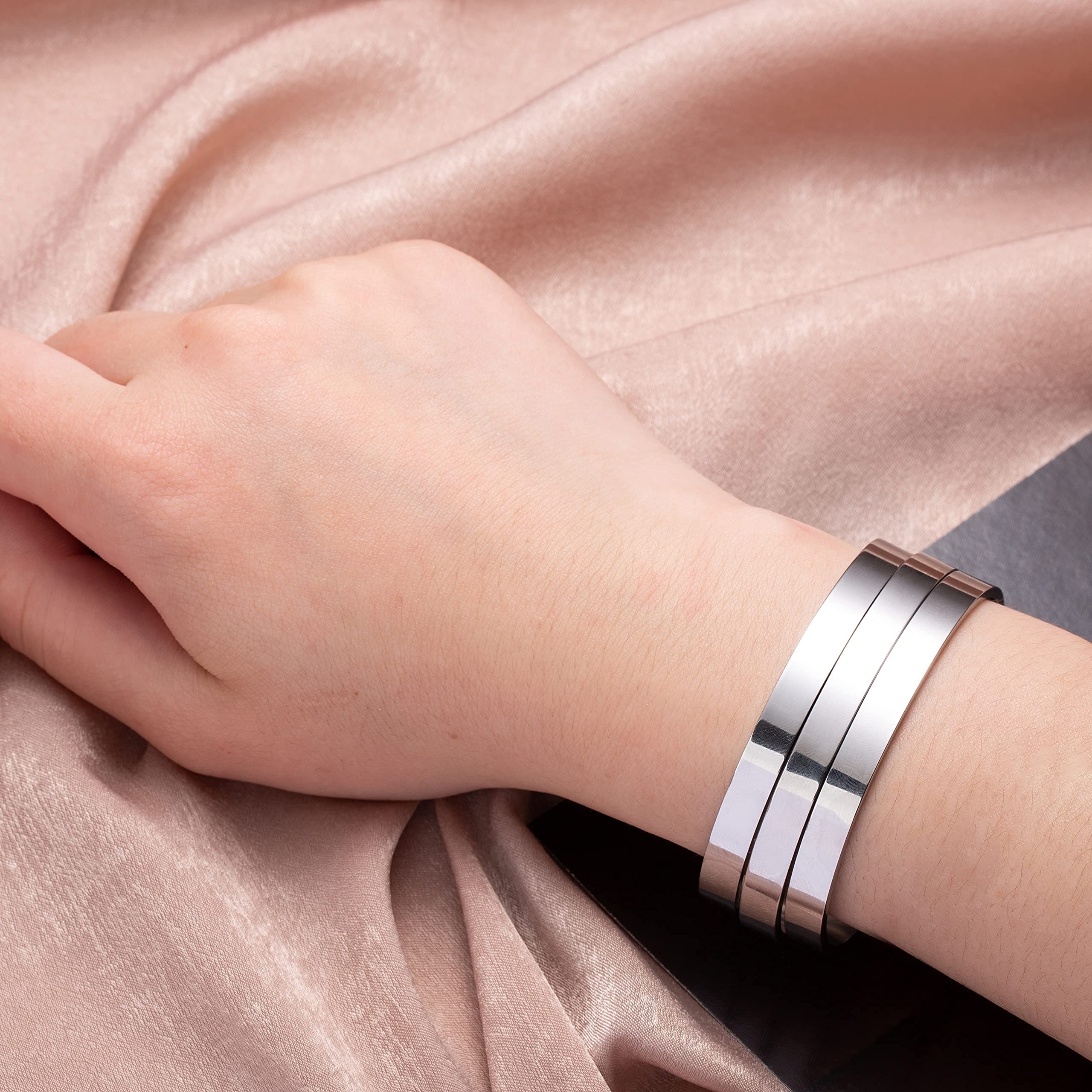 JoycuFF Birthday Gifts for Women Inspirational Jewelry for Girls Best Gifts for Women Friend Personalized Engraved Stainless Ste