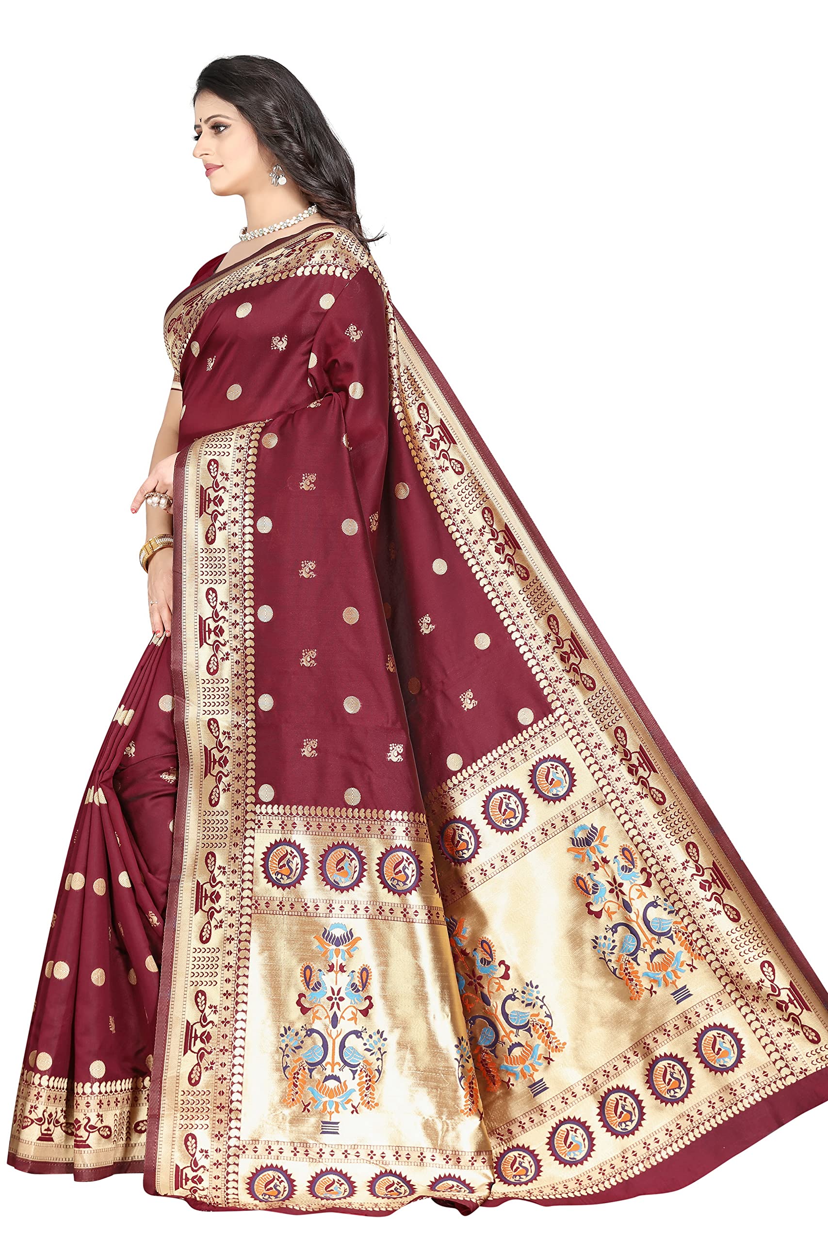 Sugathari Womens Banarasi Saree Pure Kanjivaram Silk Saree Soft new ladies 2023 Design Wear Pattu Sarees Latest Cotton Party Sa