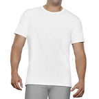 Fruit of the Loom Men's 3-Pack Breathable Crew T-Shirt, White Ice - Big Sizes, 3X-Large