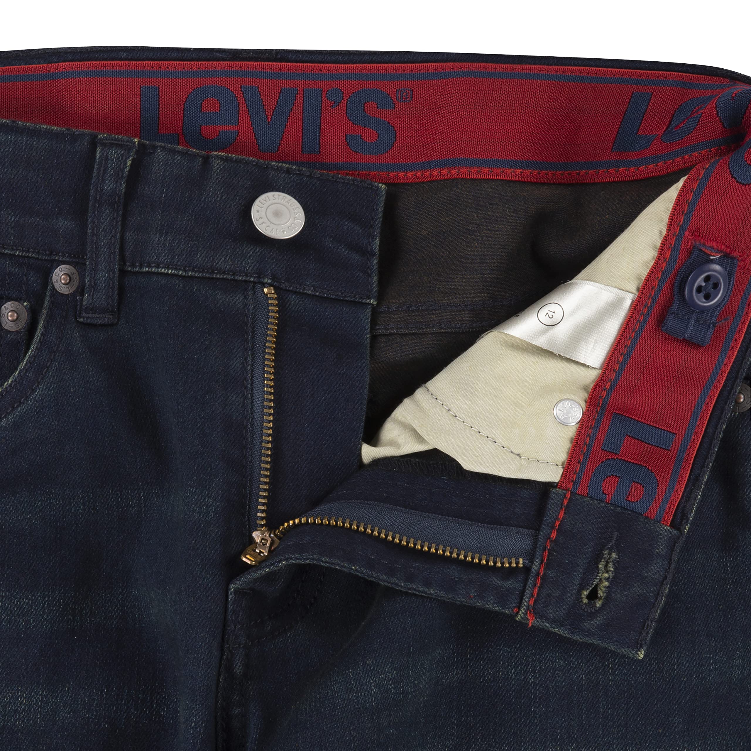 Levi's Boys' 514 Straight Fit Jeans, Headed South Performance, 18