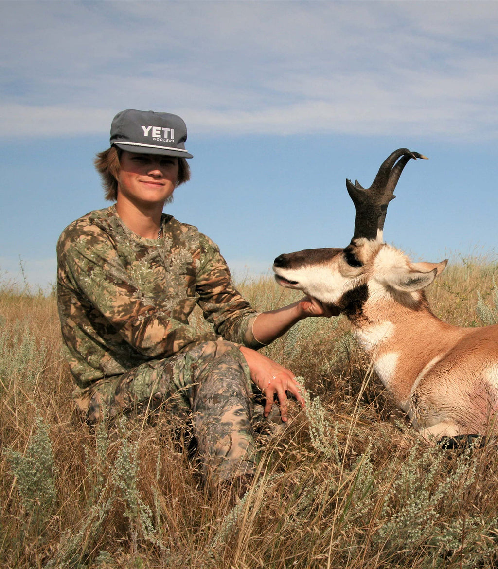 King's Camo Men's Standard King's Classic Long Sleeve Tee, Realtree Edge, Medium