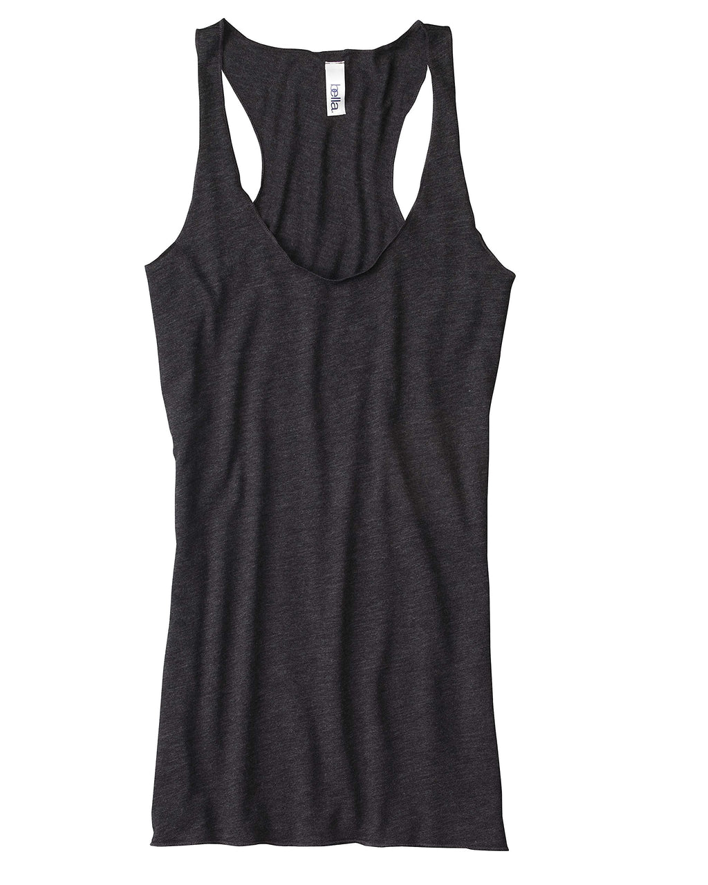 Ladies Triblend Racerback Tank - cHAR BLK TRIBLND - S(D0102H7WNSX)