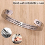 Btysun Inspirational Bracelets for Women Motivational Gifts for Her Warrior Encouragement Birthday Cancer Survivor Gifts for Fri