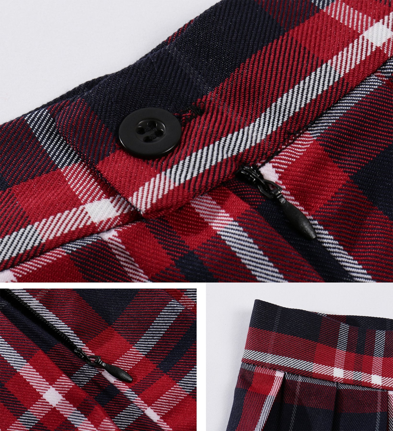 Beautifulfashionlife Girlss Japan Back to School Uniform Pleated Cosplay Costumes Skirts