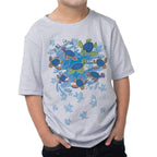 Kids Crew Tee - Turtle Time - Ash by DelSol for Kids - 1 Pc T-Shirt (4T)