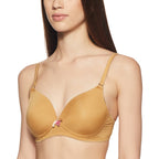 Enamor F065 Invisible Neckline T-Shirt Bra -Padded, Wirefree & High Coverage