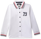 Pepe Jeans BoyS Shirts (Pb302199_8-9 Years, White, 8-9 Years)