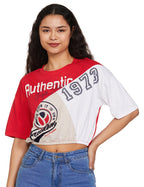 Pepe Jeans WomenS Regular Fit Colour Block T-Shirts