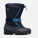 Sorel Youth Unisex Little Children's Flurry Boot - Collegiate Navy, Atmosphere - Size 11