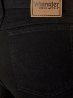 Wrangler mens Trail Trekker Relaxed Fit jeans, Overdyed Black, 40W x 38L US