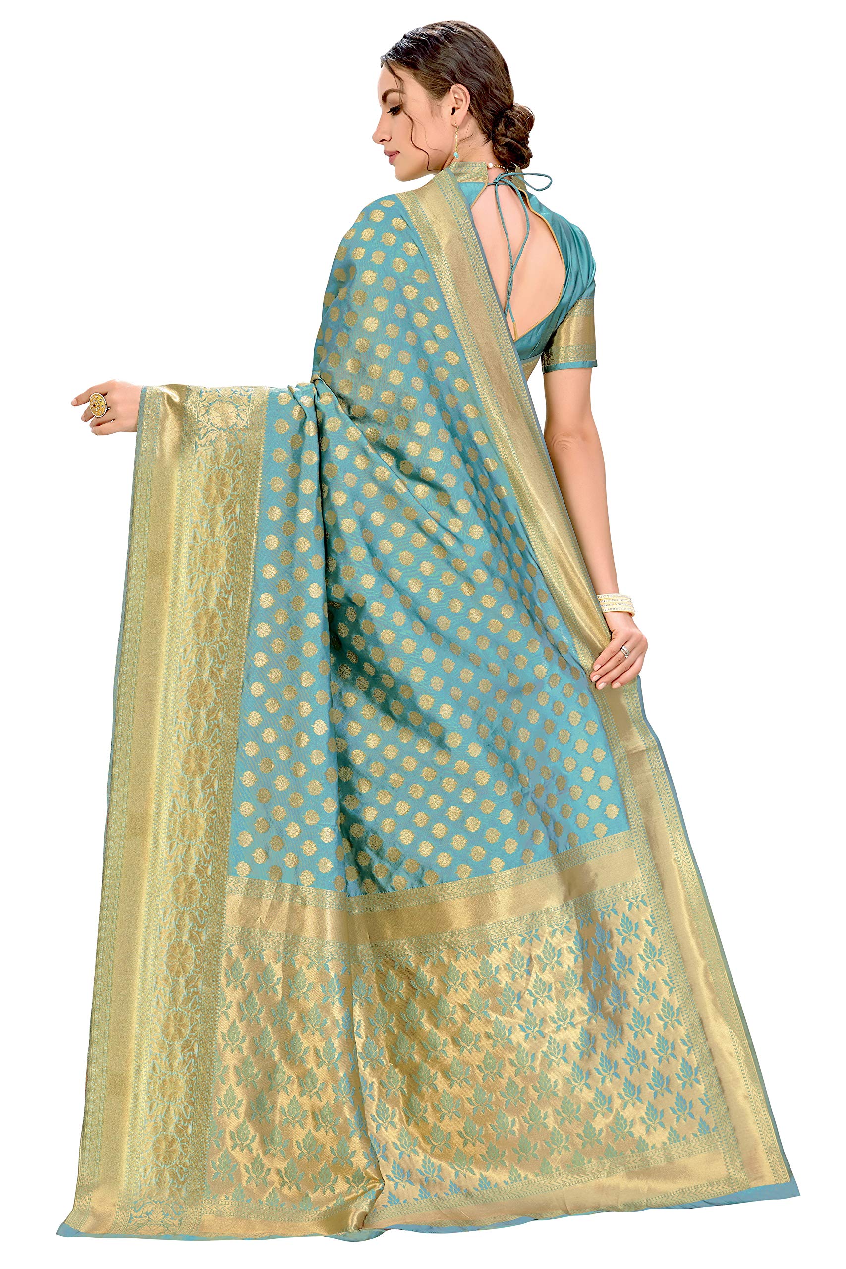 Glory Sarees Womens Art Silk Kanchipuram Saree