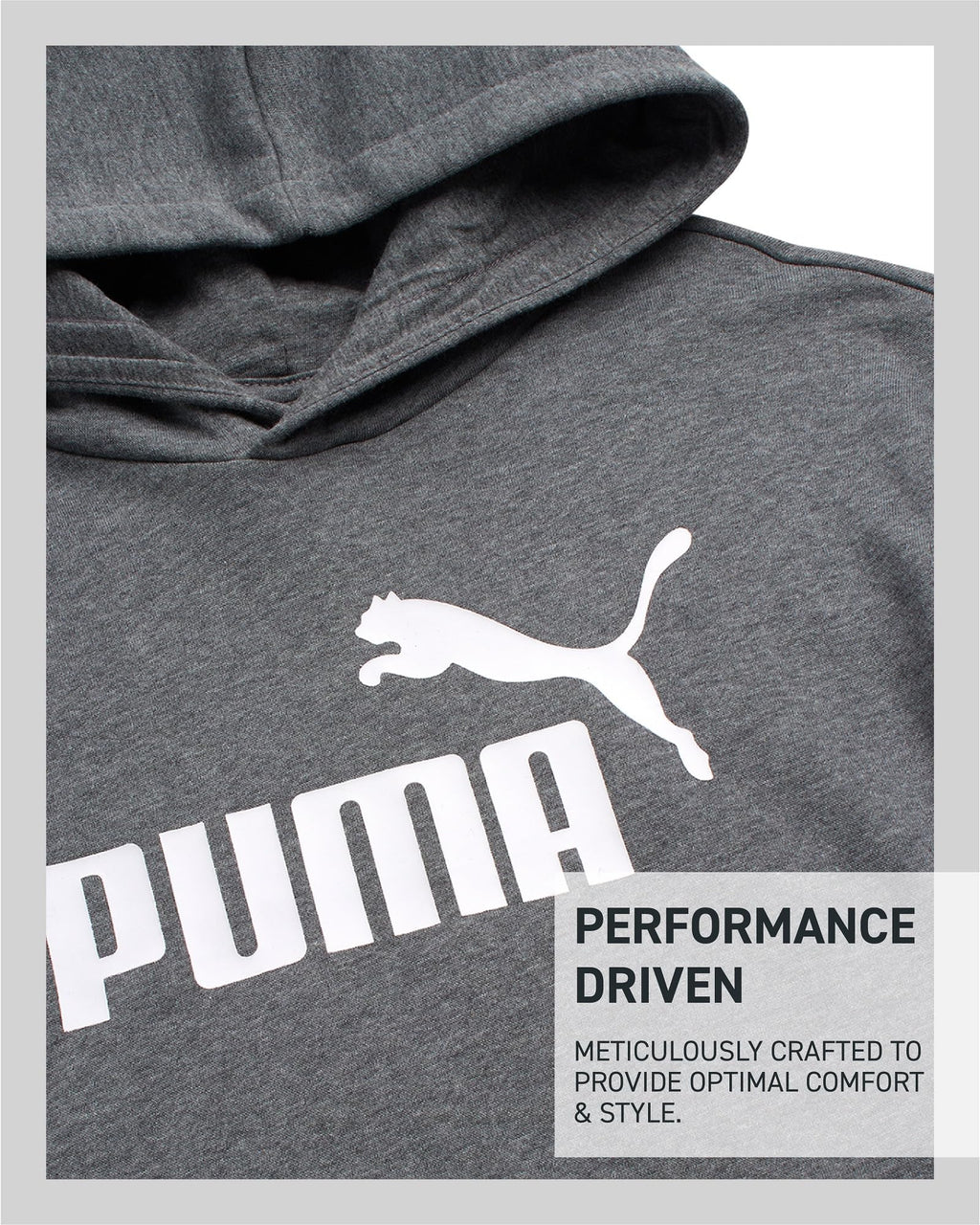 PUMA Boys' Athletic Hoodie - Fleece Pullover Hoodie Sweatshirt with Kangaroo Pockets - Fashion Hoodies for Boys (Sizes: 8-20), S