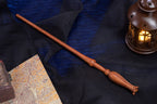 Handicraftviet Hand Carved Wooden Flower Wand, Handmade Magic Wand for Collectible and Cosplay Girl Wand 15 ' ' for Children and