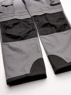 Caterpillar Men's Trademark Work Pants Built from Tough Canvas Fabric with Cargo Space, Classic Fit, Grey/Black, 28W x 30L