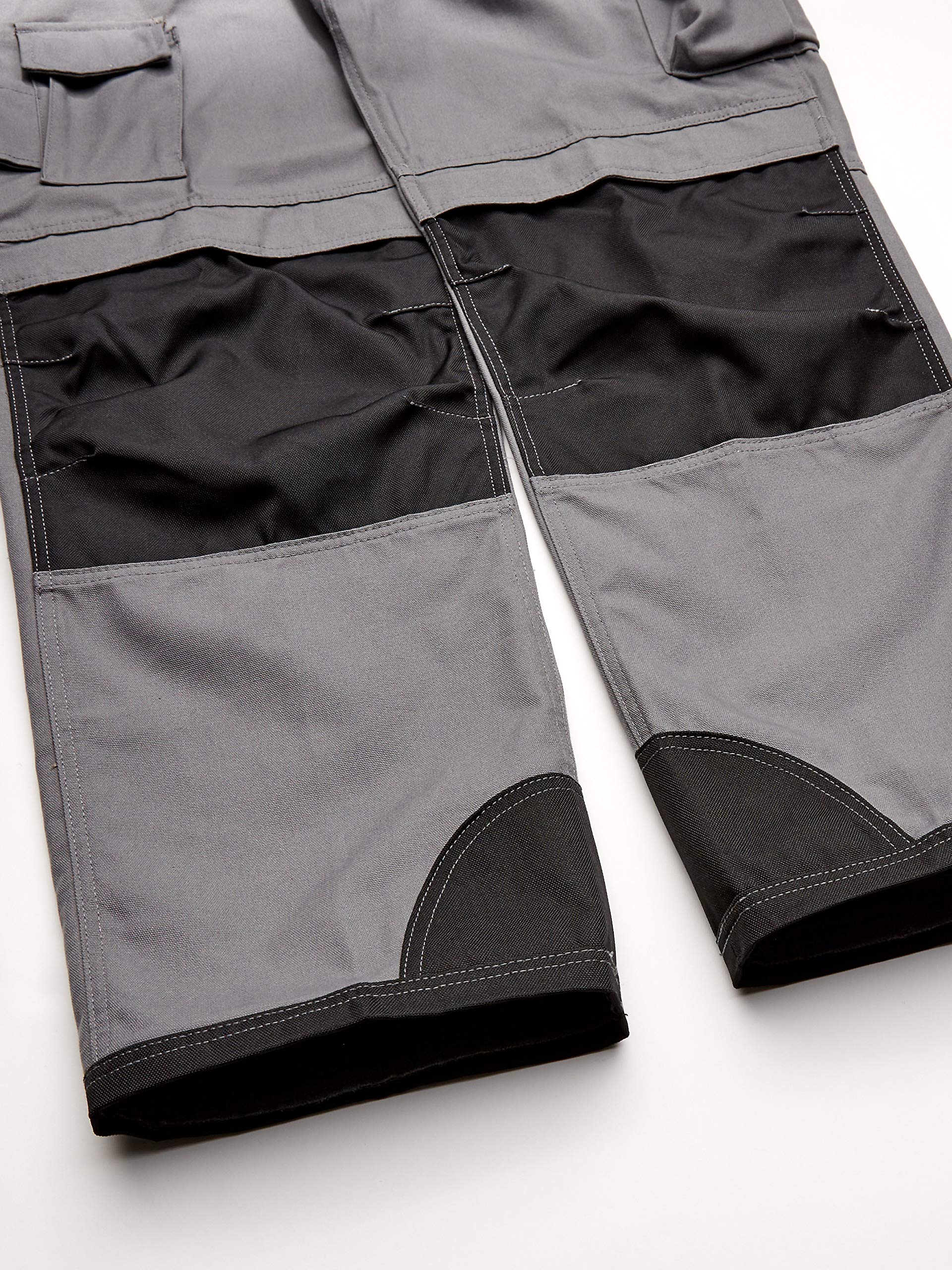 Caterpillar Men's Trademark Work Pants Built from Tough Canvas Fabric with Cargo Space, Classic Fit, Grey/Black, 28W x 30L