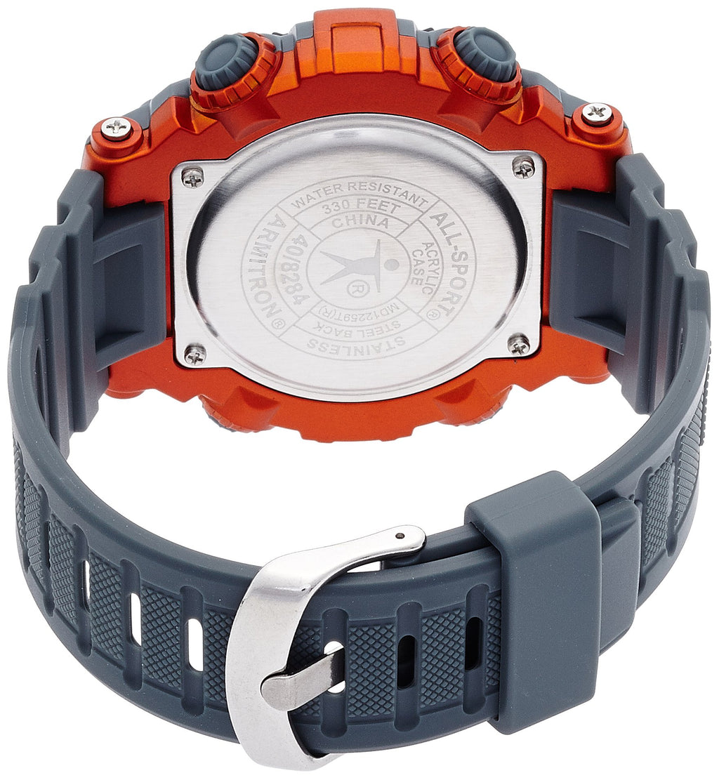 Armitron Sport Men's Digital Chronograph Resin Strap Watch, 40/8284