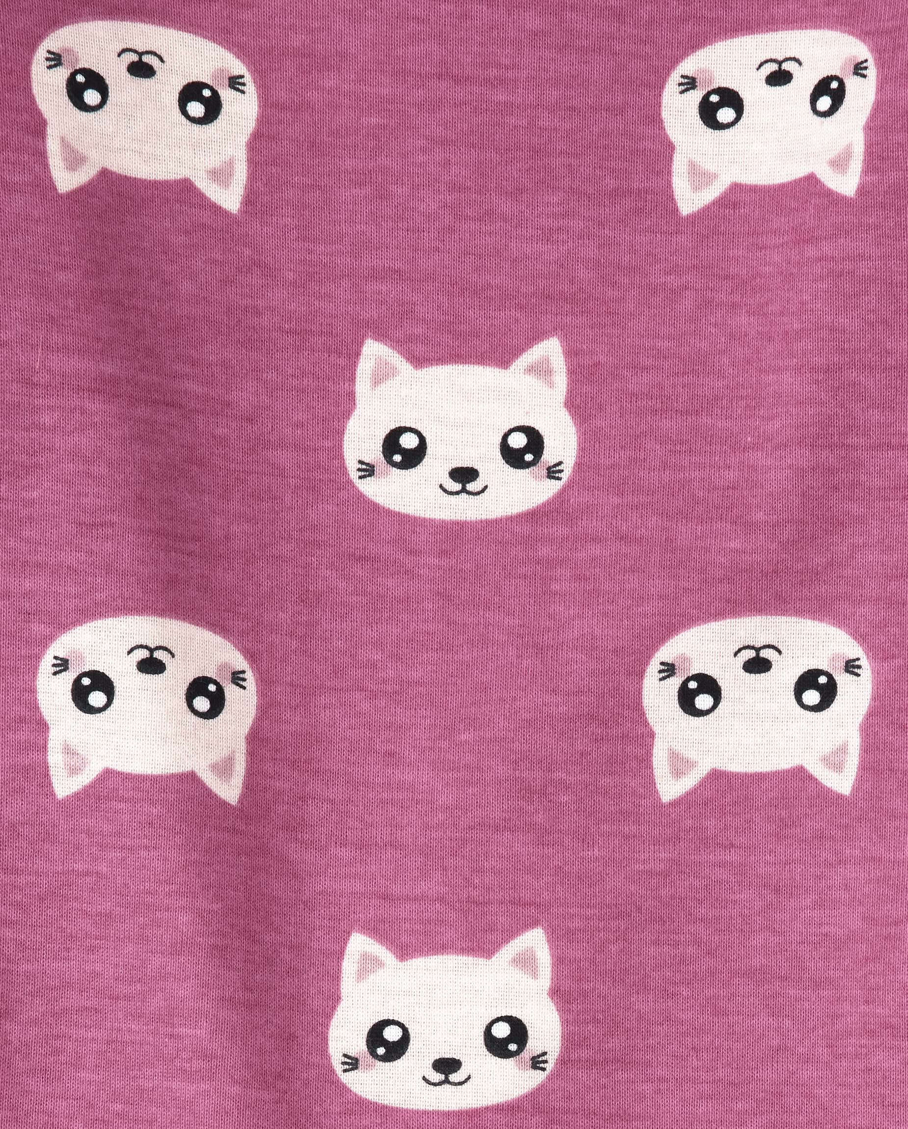 The Children's Place girls Long Sleeve Top and Pants Pajama Set, Leopard 2 Pack, 14 US