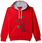 T2F Girls Cotton Hooded Neck Sweatshirt